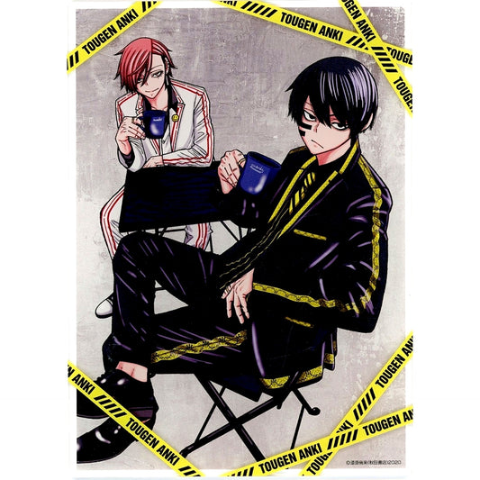 Kyoya Oiranzaka & Mujin Mudano Acrylic Plate Bundle Bonus for Tougen Anki Vol. 13 Animate Limited Set [USED]