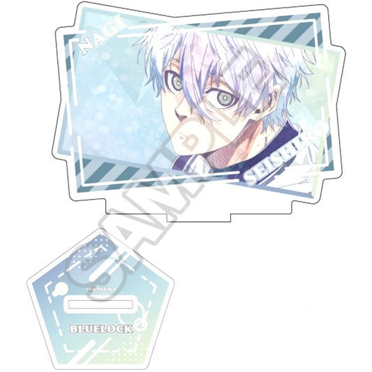 Seishiro Nagi Jewel Flash Acrylic Stand Blue Lock [USED]