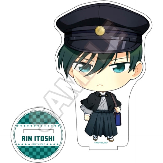 Rin Itoshi Puyokore Retro Modern Acrylic Stand Blue Lock [USED]