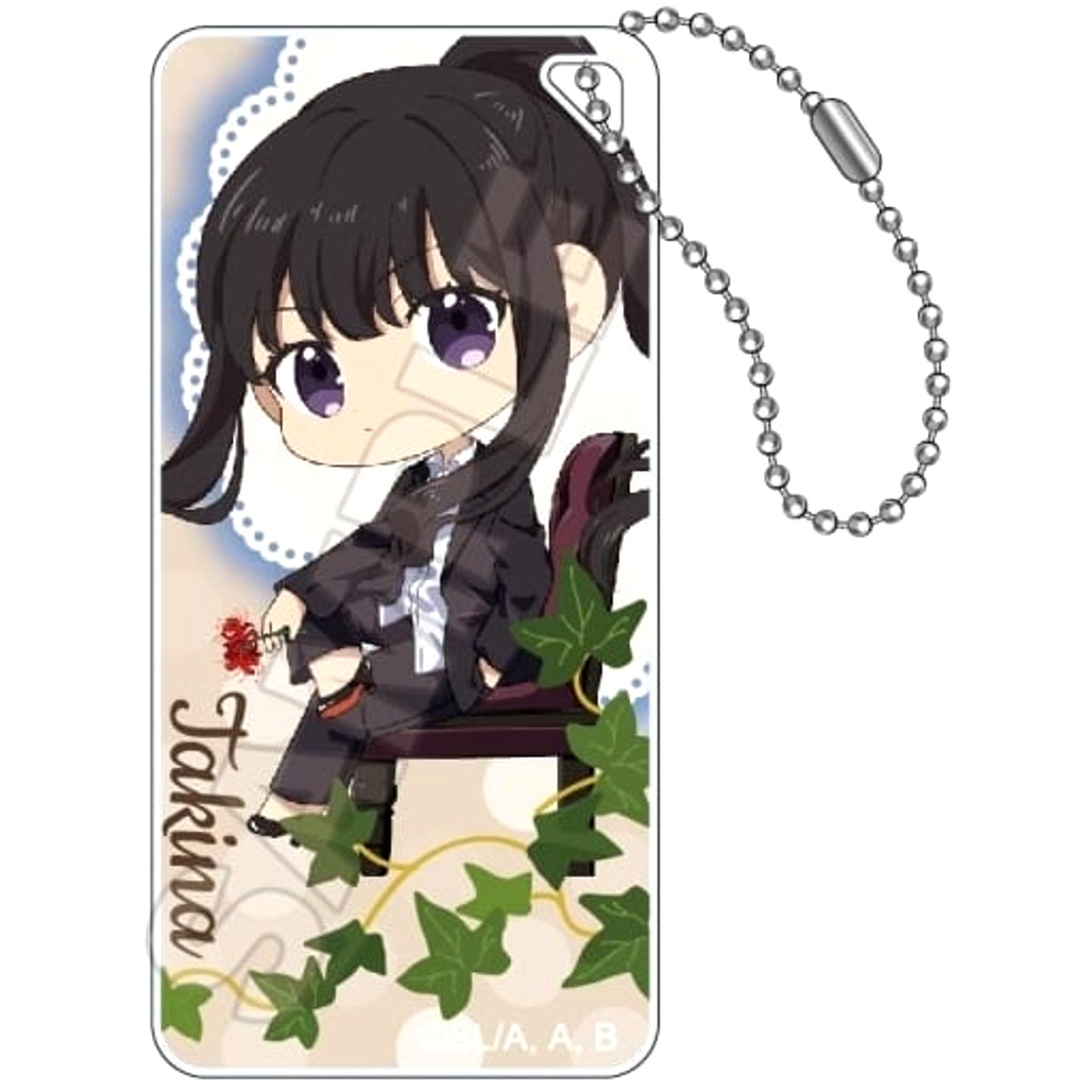 Takina Inoue Episode 8 Lycoris Recoil Mochikko Eye Catch Domiteria Keychain Jr. [USED]