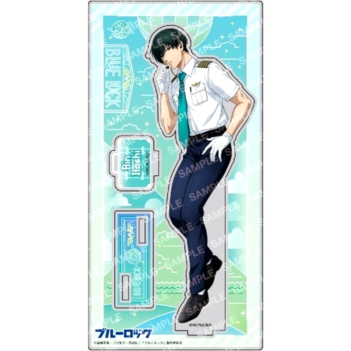 Rin Itoshi F Acrylic Stand Blue Lock [USED]