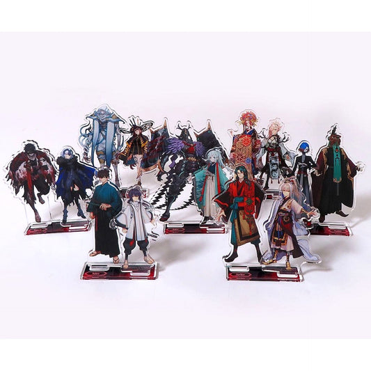 Fate/Samurai Remnant Iori Miyamoto & Others All 7 Types Set Trading Acrylic Keychain Tokyo Game Show 2023 Limited Acrylic Stands [USED]