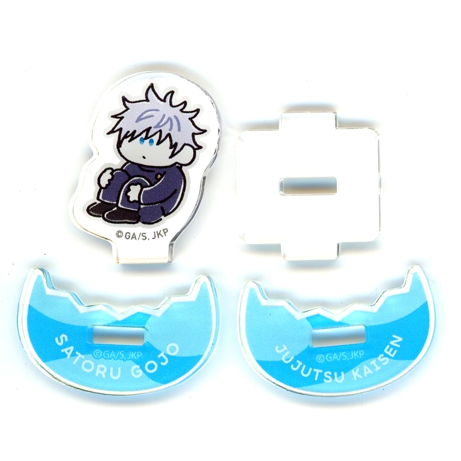 Satoru Gojo Jujutsu Kaisen Trading Swaying Mini Acrylic Stand Marumarimasu Hidden Inventory Premature Death [USED]