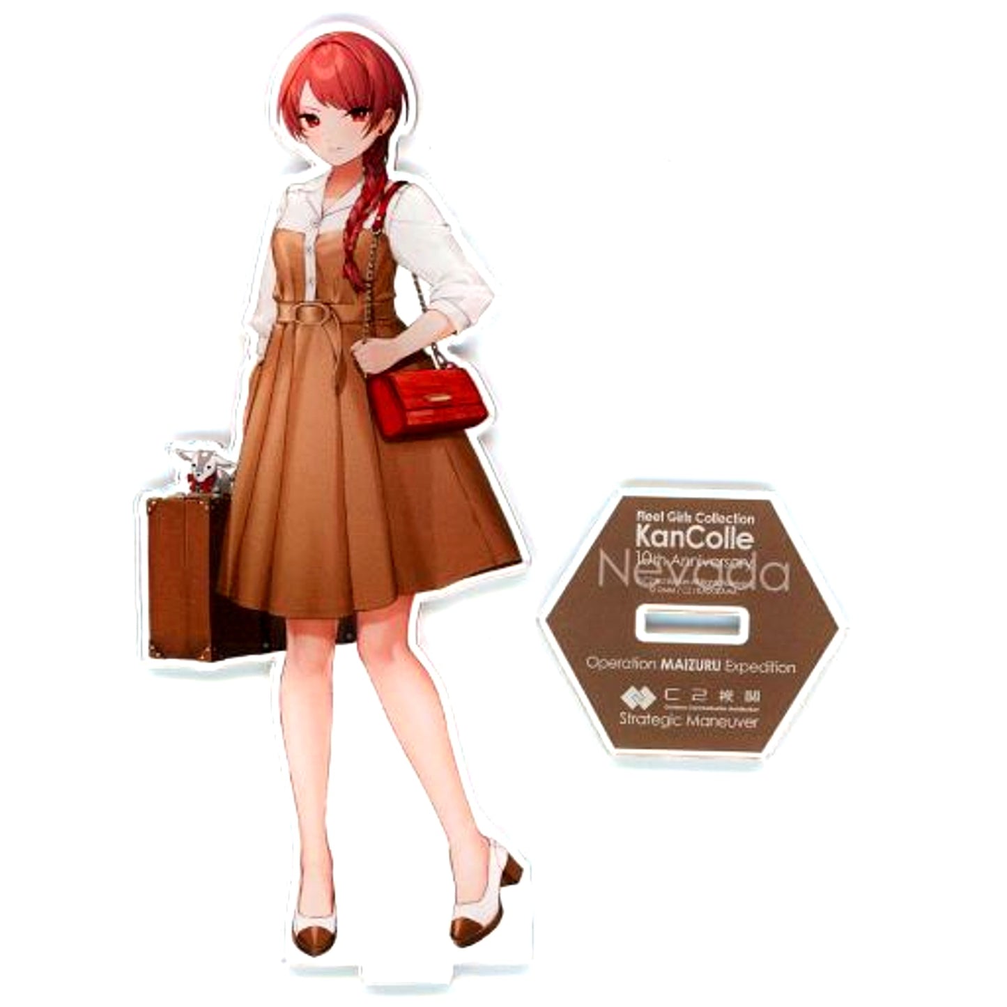 Nevada Kantai Collection KanColle C2 Kikan Maizuru Expedition Official Collabo Operation MAIZURU Expedition 2023 Participation Commemoration Acrylic Stand [USED]