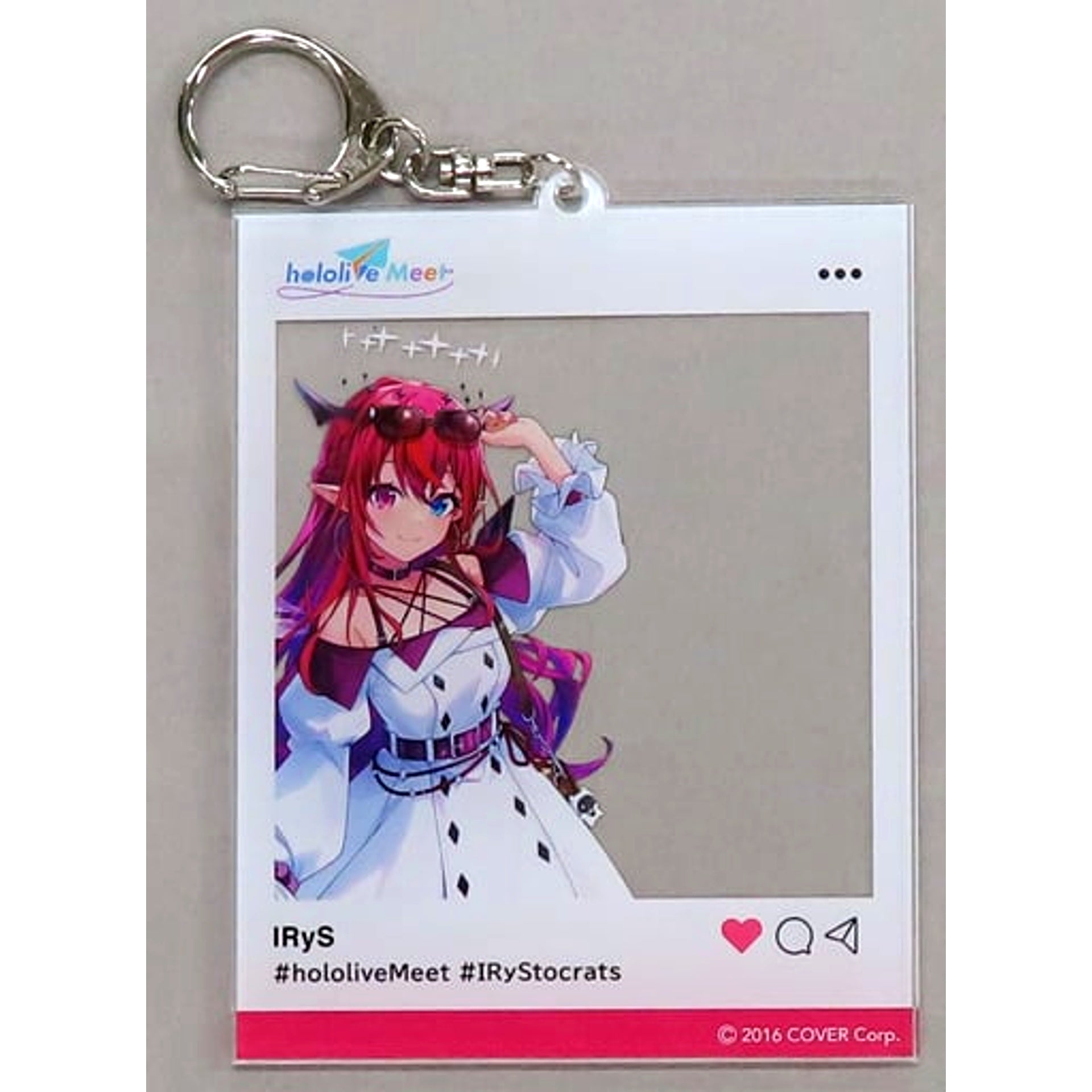 IRyS Hololive SNS Style Acrylic Keychain hololive Meet 2023 [USED]