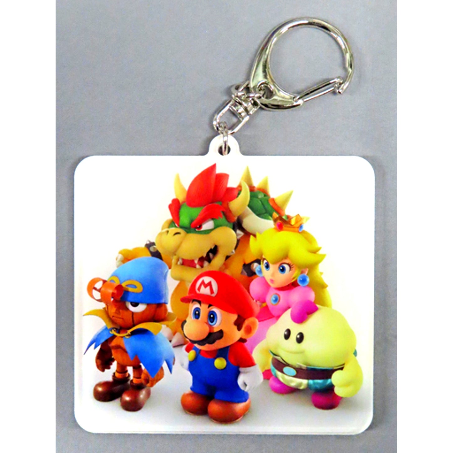 Package Illustration Acrylic Keychain Bonus for Switch Super Mario RPG WonderGOO [USED]