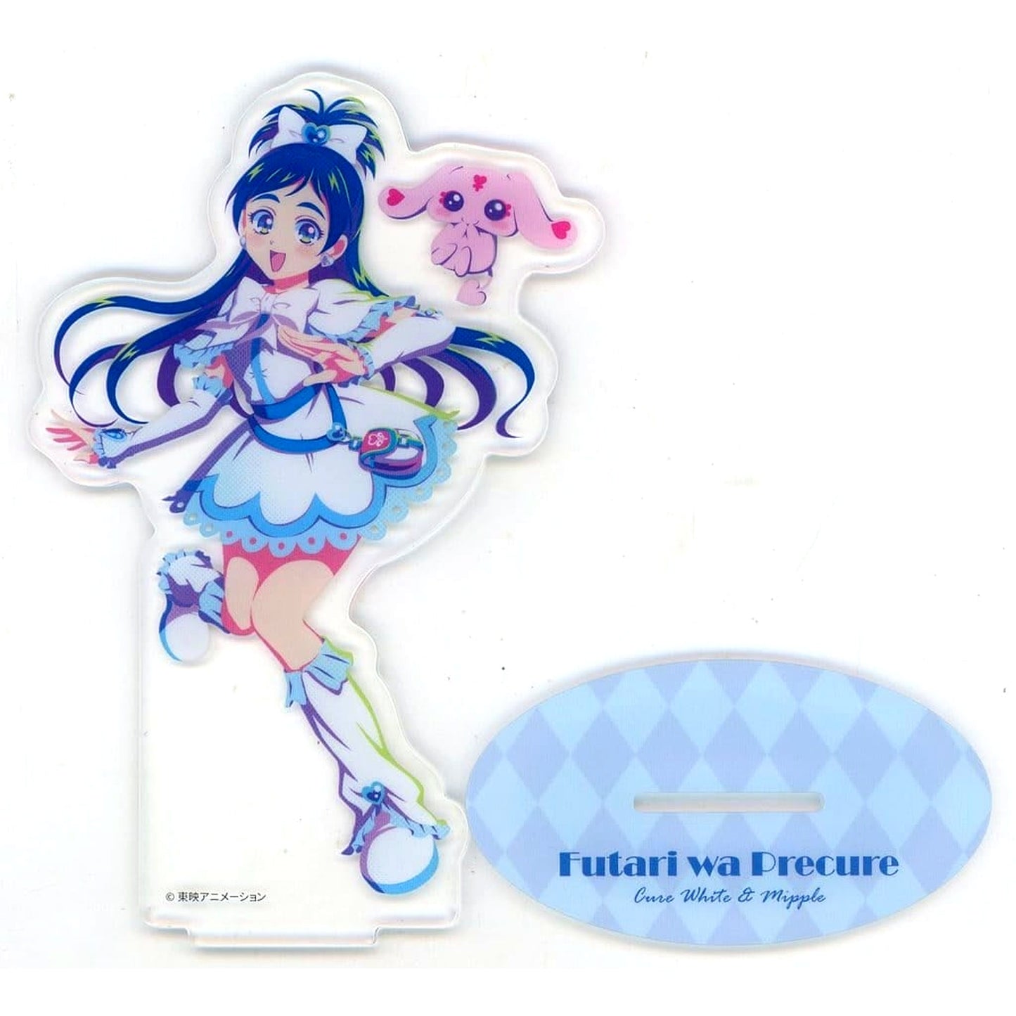 Cure White & Mipple Futari wa Precure x Thank You Mart Acrylic Stand [USED]