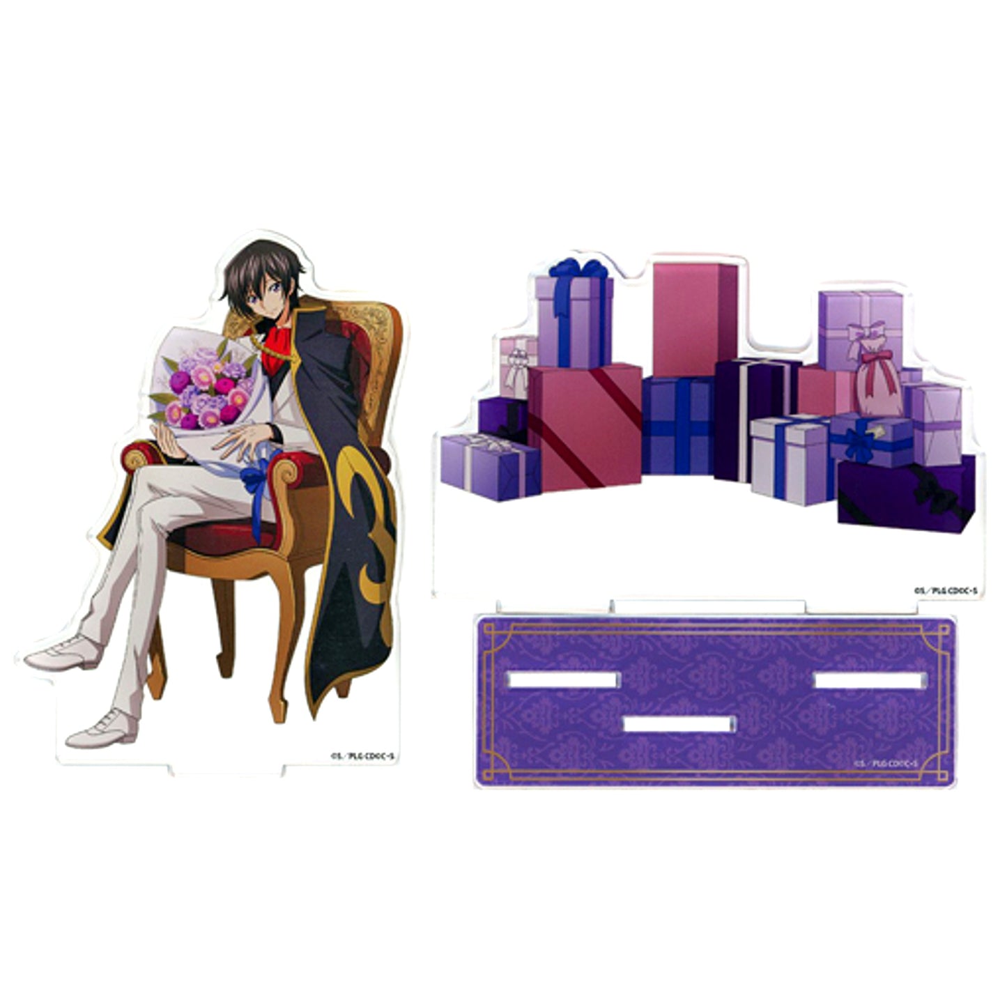 Lelouch Lamperouge Acrylic Diorama Code Geass Lelouch of the Rebellion x Dish Up Birthday Party [USED]