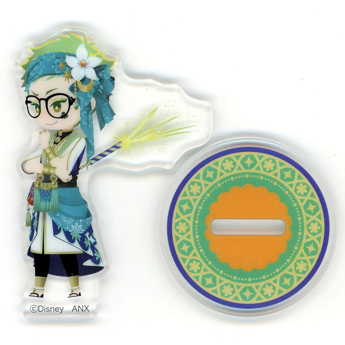 Disney Twisted-Wonderland Exhibition A World Born from Villains Trey Clover Mini Acrylic Stand Collection Event Outfit ver. vol. 2 Acrylic Stands [USED]