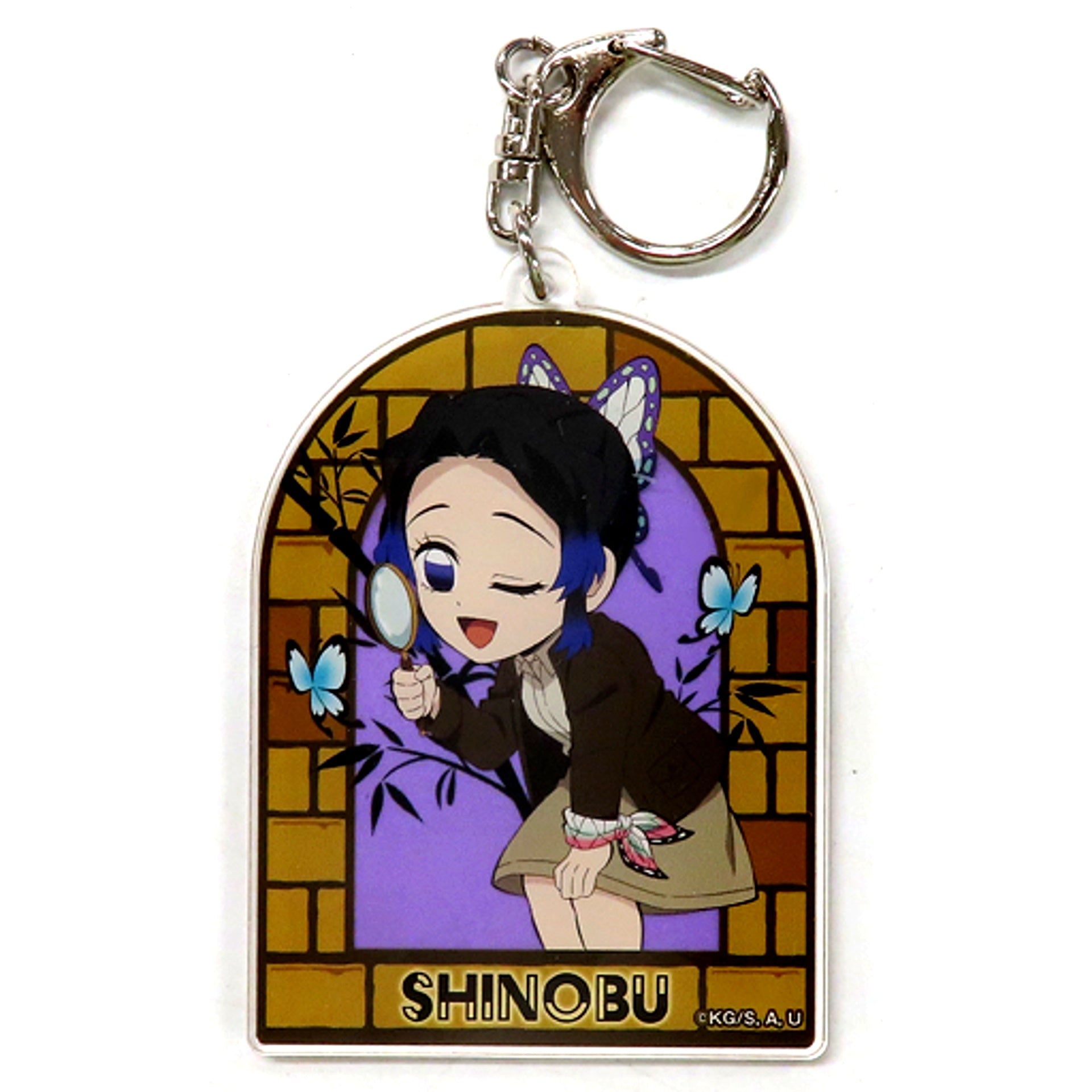 Shinobu Kocho Demon Slayer Sunshine City Legend of the Sun City 2 Acrylic Keychain [USED]