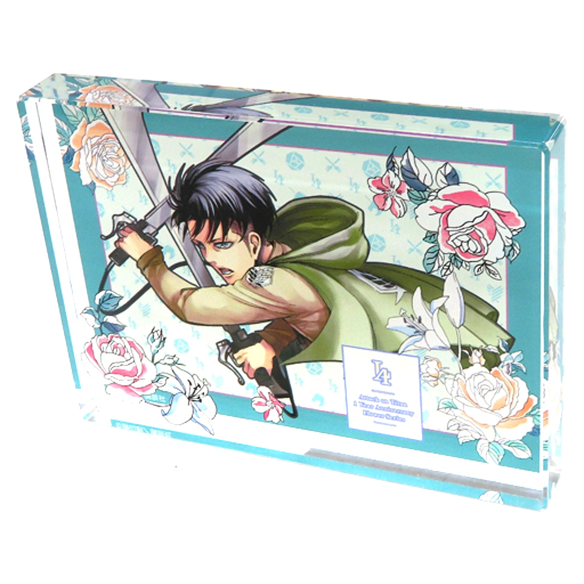 Levi Ackerman Attack on Titan Acrylic Block 1 Year Anniversary [USED]