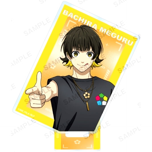 Meguru Bachira Showtime Square Acrylic Stand Blue Lock [USED]