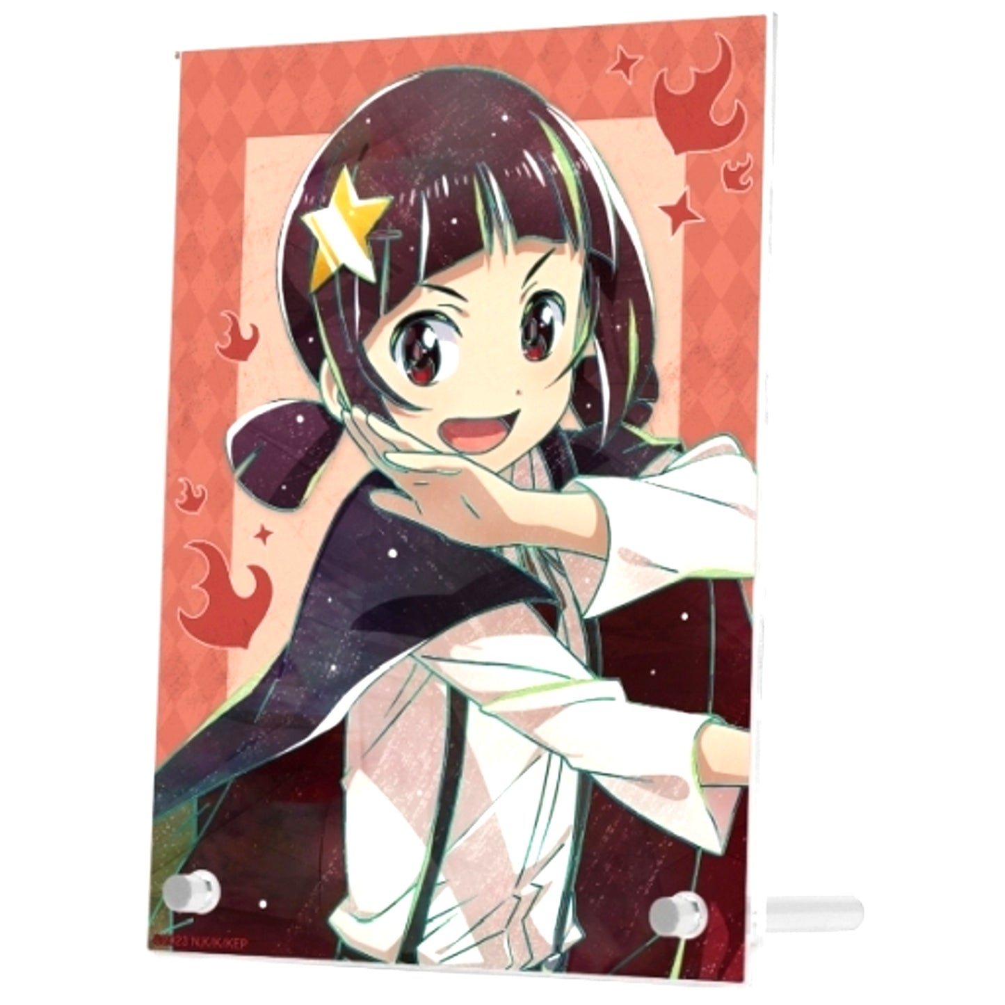 Komekko Ani-Art Double Acrylic Panel KonoSuba An Explosion on This Wonderful World [USED]