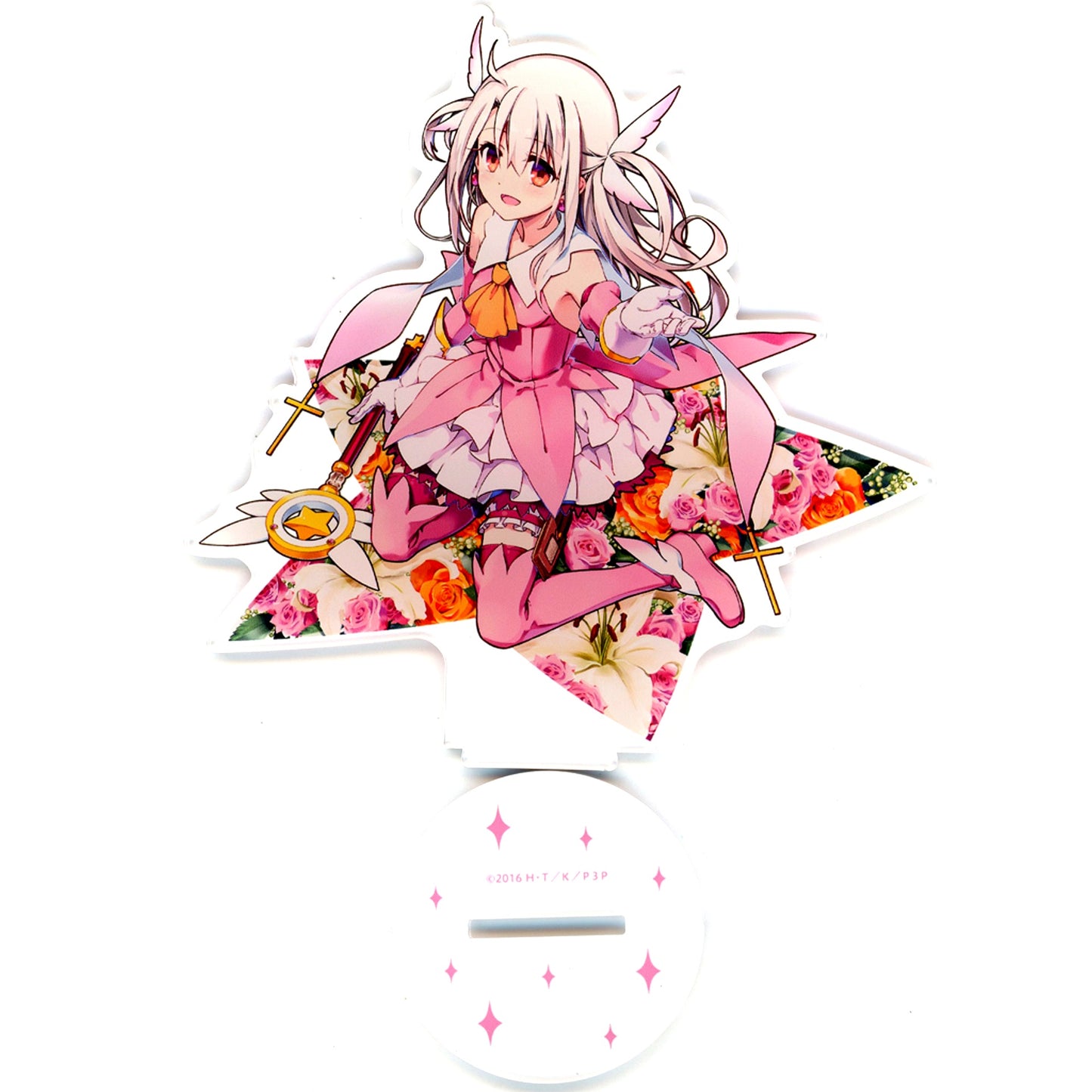 Illyasviel von Einzbern B C-3 Prize Kujibikido Fate/kaleid liner Prisma Illya TV Anime 10th Anniversary Kuji Seite: Mond Acrylic Stand [USED]