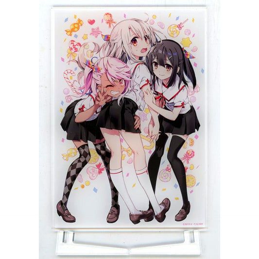 Illya & Miyu & Chloe C-6 Prize Fate/kaleid liner Prisma Illya TV Anime 10th Anniversary Kuji Seite:Mond Kujibikido Acrylic Panel [USED]