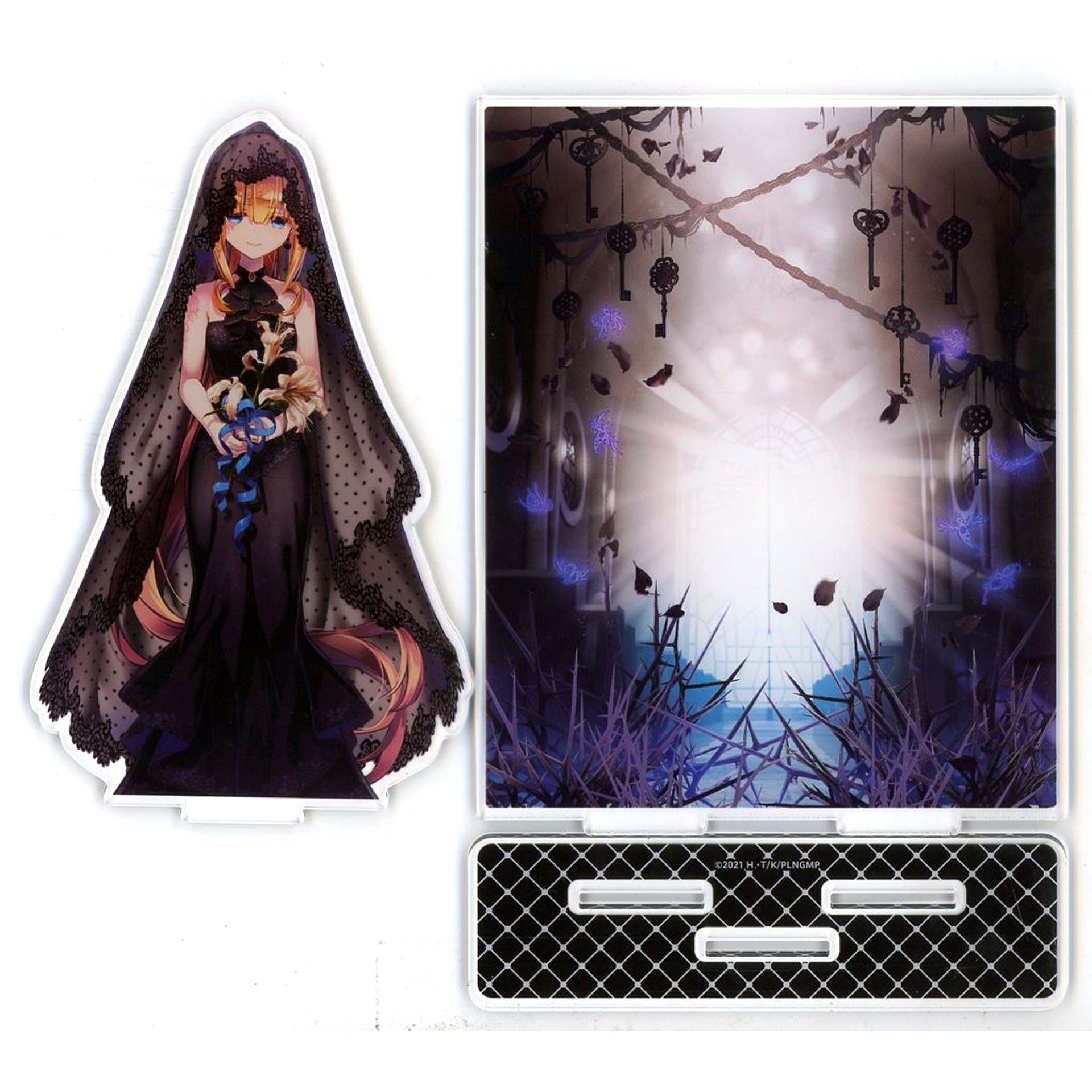 Pandora Erica Ainsworth C-11 Prize Fate/kaleid liner Prisma Illya Kujibikido TV Anime 10th Anniversary Kuji Seite: Mond Acrylic Stand [USED]