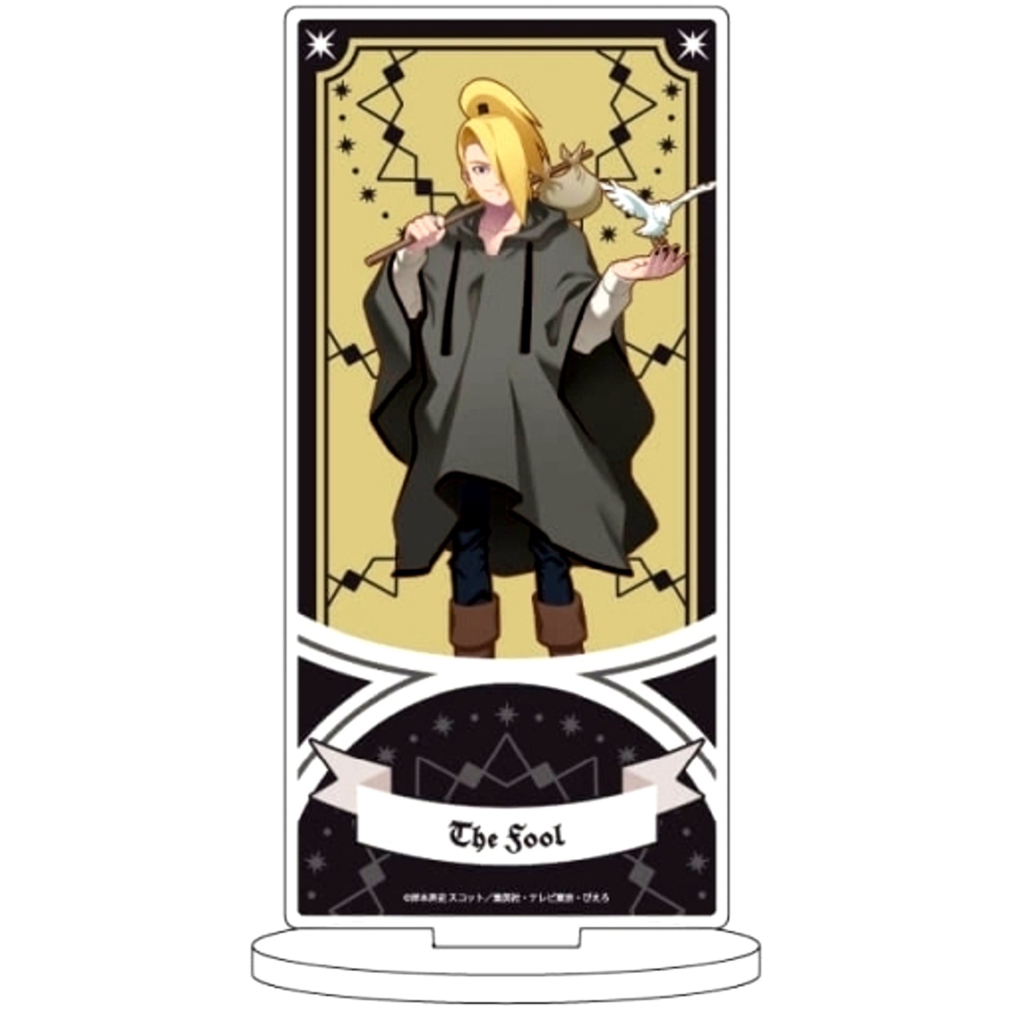 Deidara Tarot Ver. Illustration Naruto Shippuden Character Acrylic Figure Pop Up Store [USED]
