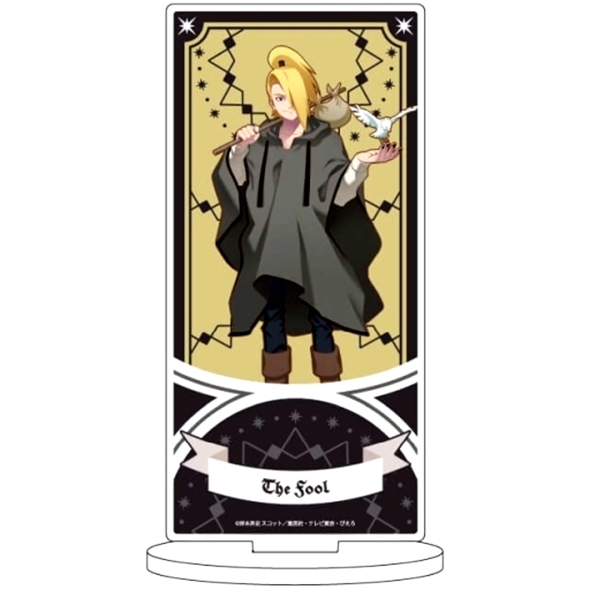 Deidara Tarot Ver. Illustration Naruto Shippuden Character Acrylic Figure Pop Up Store [USED]