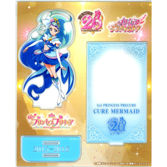 Cure Mermaid 39 20th Anniversary Precure Series Pretty Store Limited Acrylic Stand [USED]