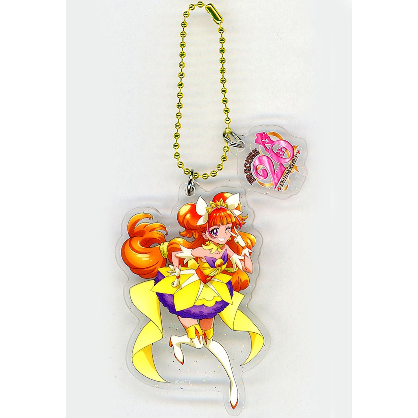40. Cure Twinkle 20th Anniversary Glitter Acrylic Keychain Pretty Cure Series Pretty Store Ltd [USED]