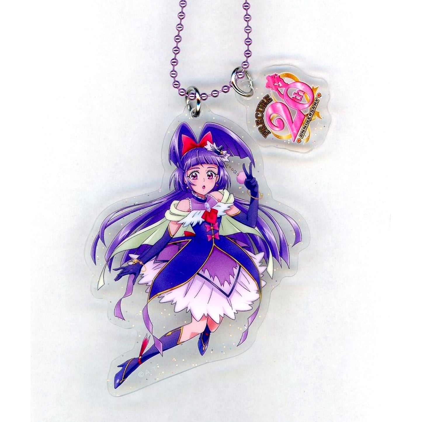 Cure Magical PreCure Series 43 20th Anniversary Glitter Acrylic Keychain Store [USED]