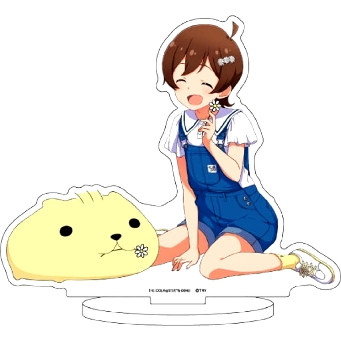 02. Hinata Kinoshita & Hidamari-san The Idolmaster Million Live! x Kapibarasan Illustration Character Acrylic Figure [USED]