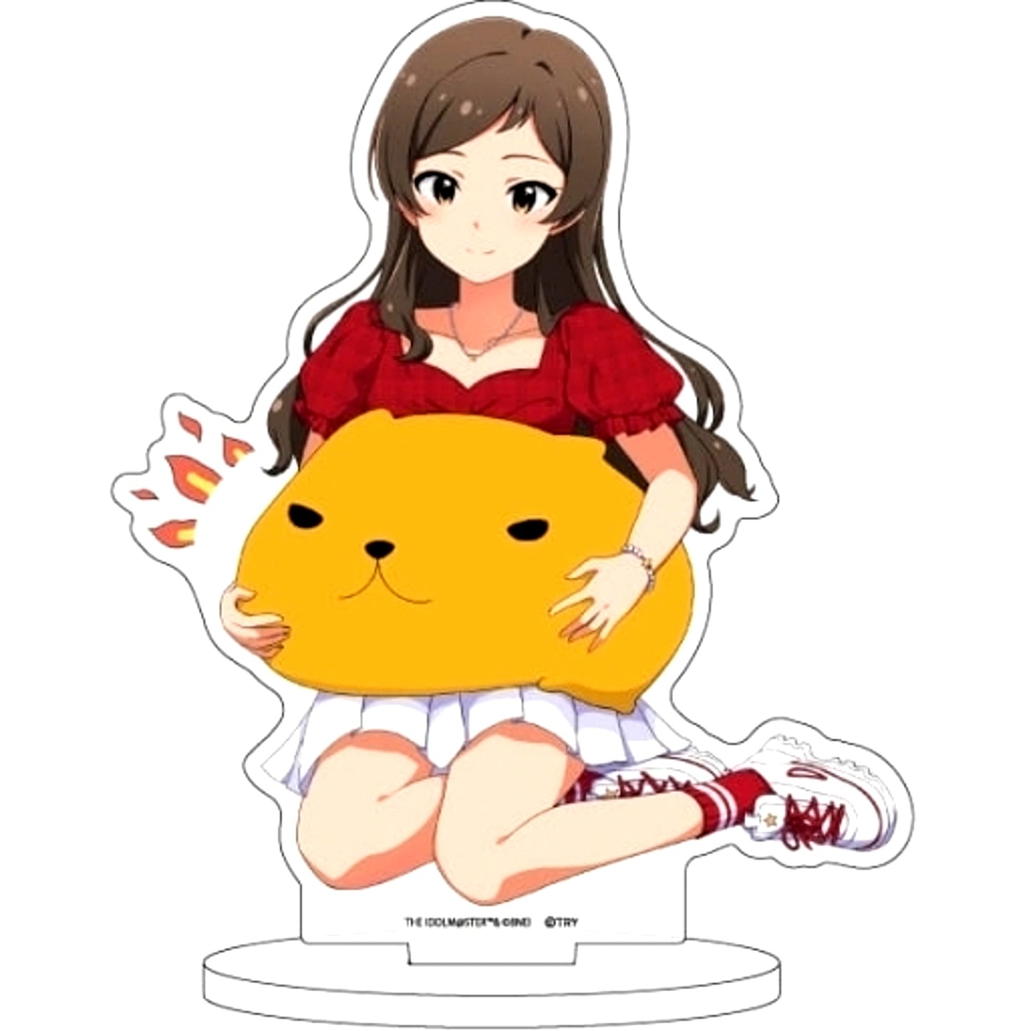 Shiho Kitazawa & Atsui-san THE IDOLM@STER MILLION LIVE! Character Acrylic Figure Drawn Illustration x Kapibarasan [USED]