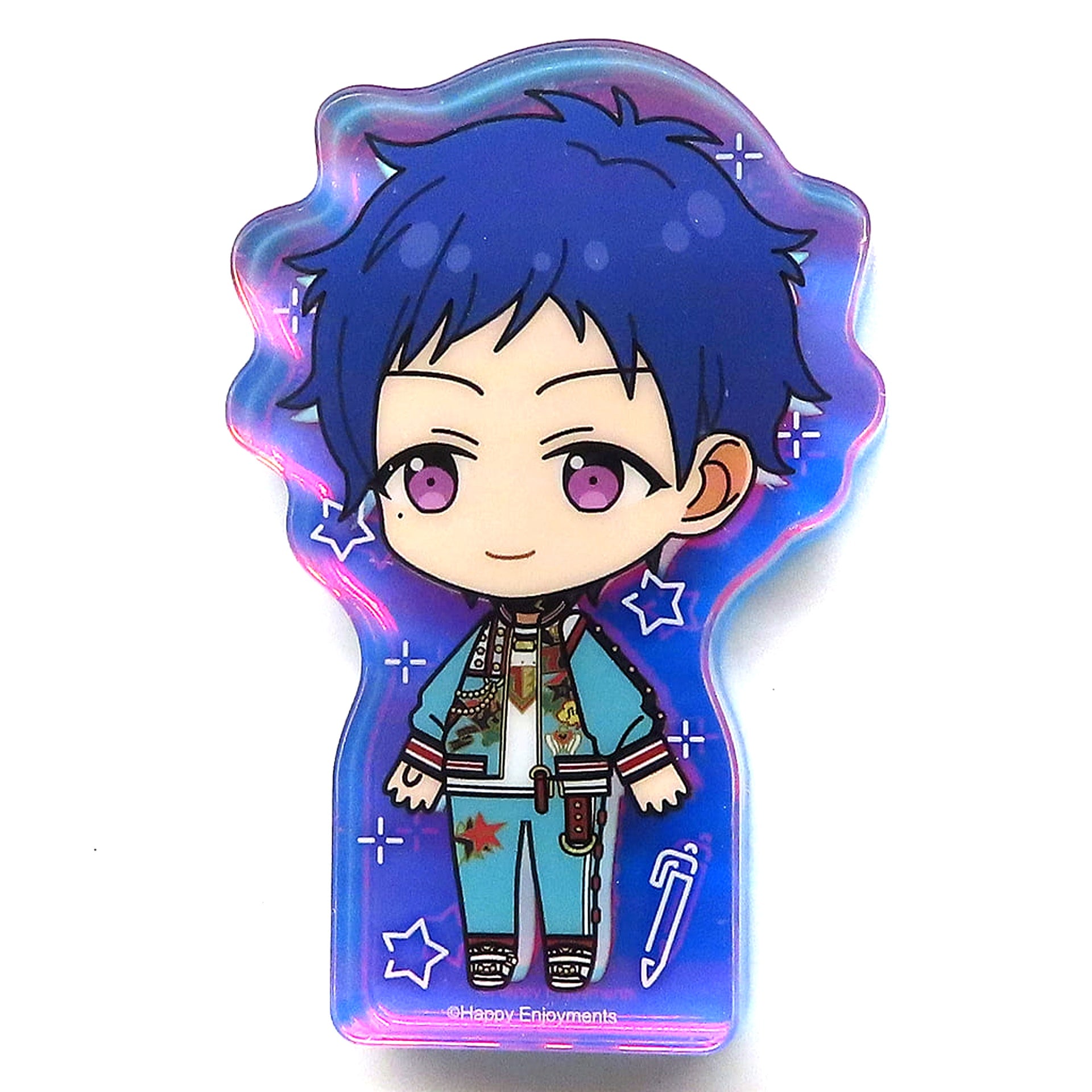 Yuzuru Fushimi Ensemble Stars!! Acrylic Mini Figure Acrylic Block China 7th Anniversary [USED]