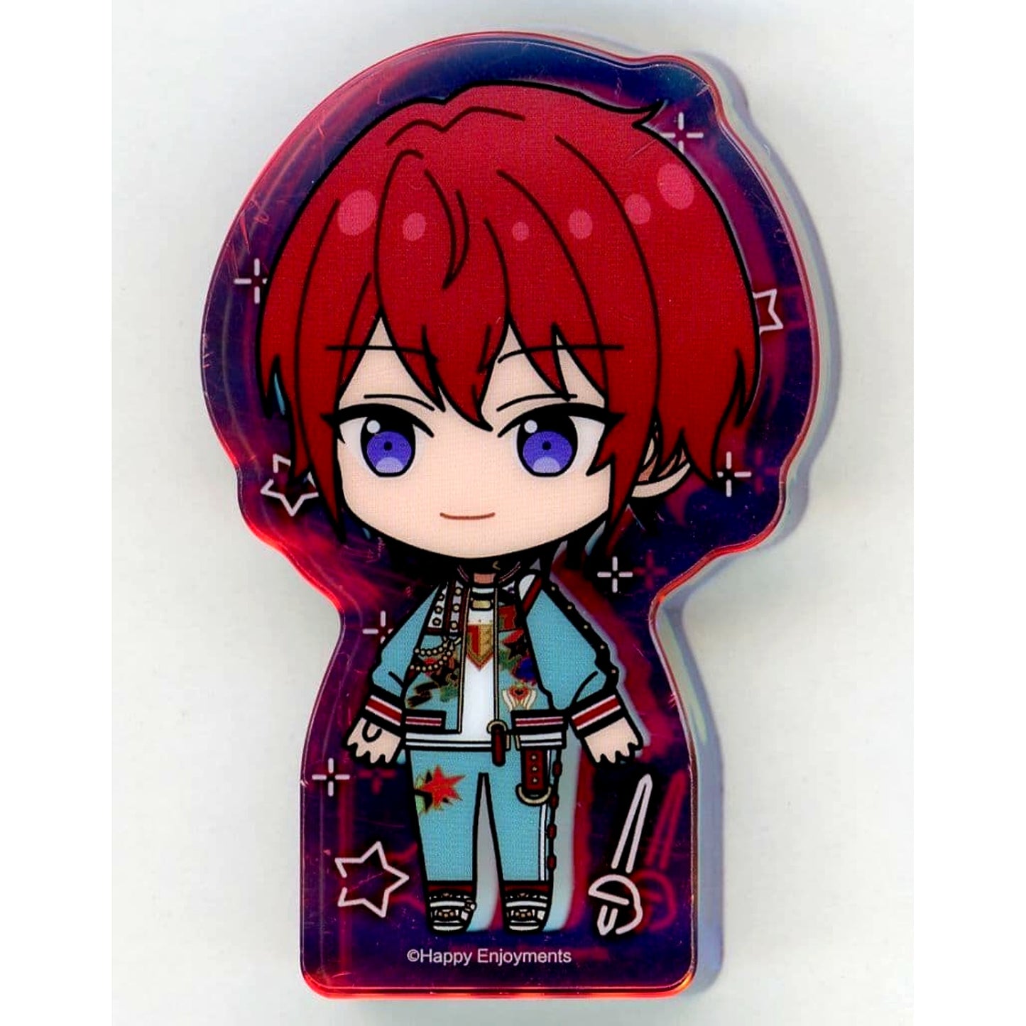 Tsukasa Suou Ensemble Stars!! Acrylic Mini Figure Acrylic Block China 7th Anniversary Goods [USED]