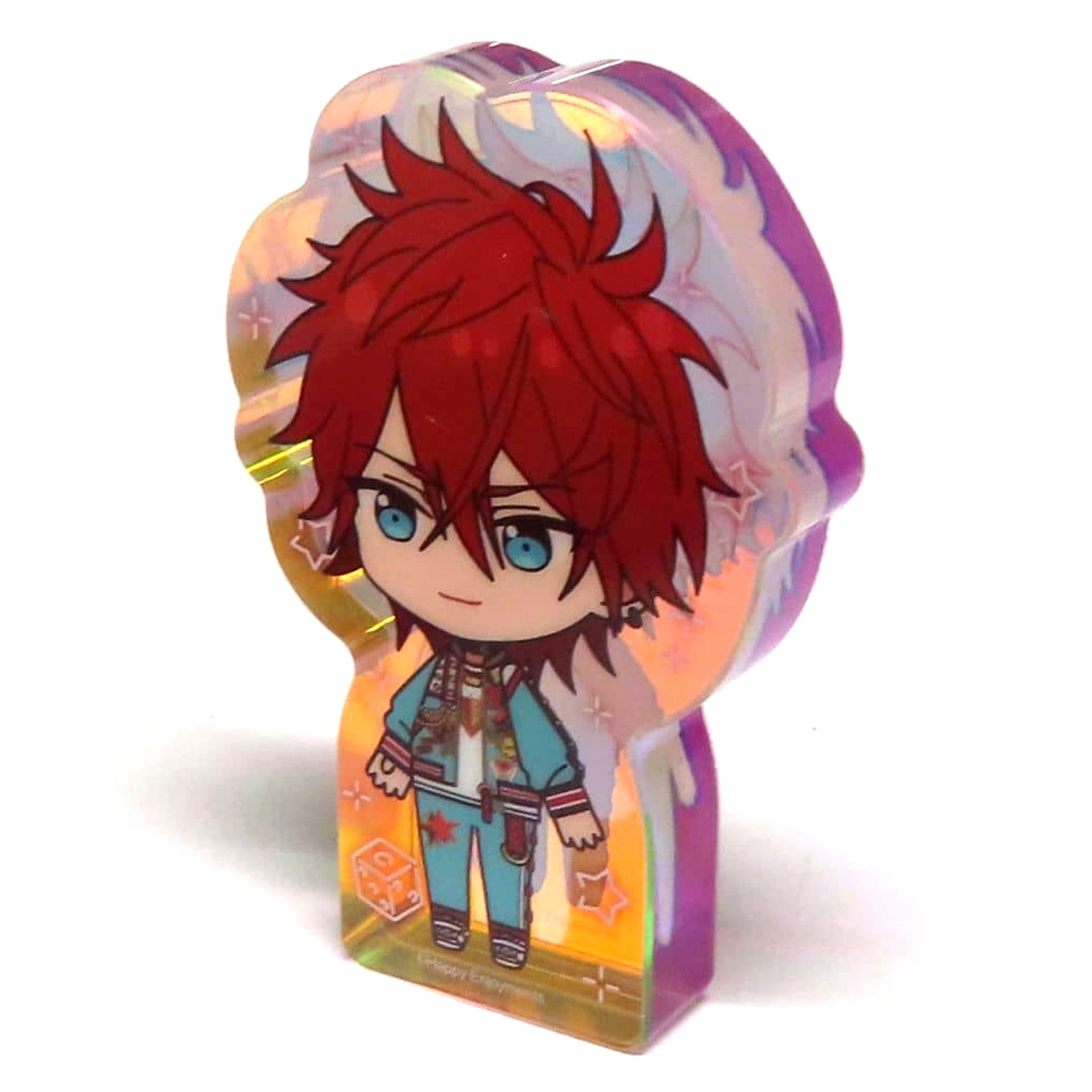 Hiiro Amagi Ensemble Stars!! Acrylic Mini Figure Acrylic Block China 7th Anniversary Goods [USED]