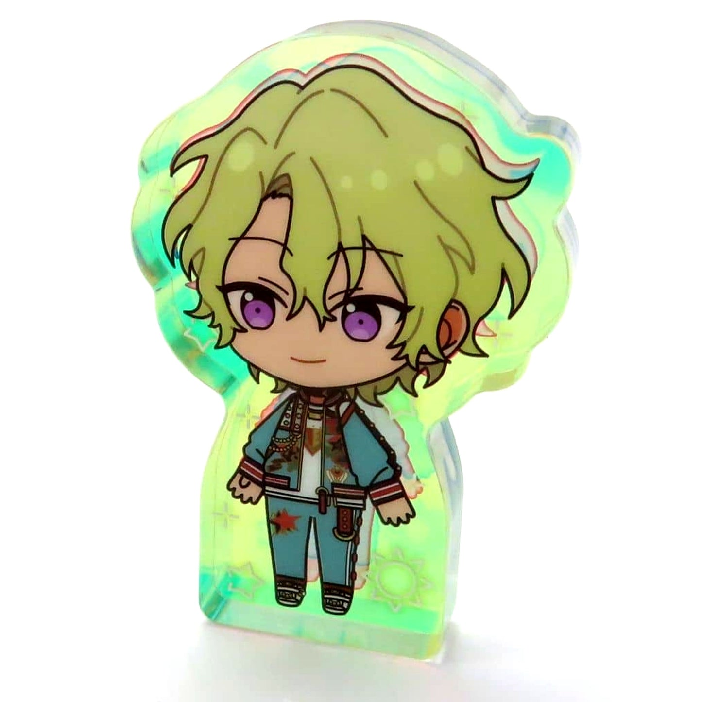 Hiyori Tomoe Ensemble Stars!! China 7th Anniversary Acrylic Mini Figure Acrylic Block [USED]