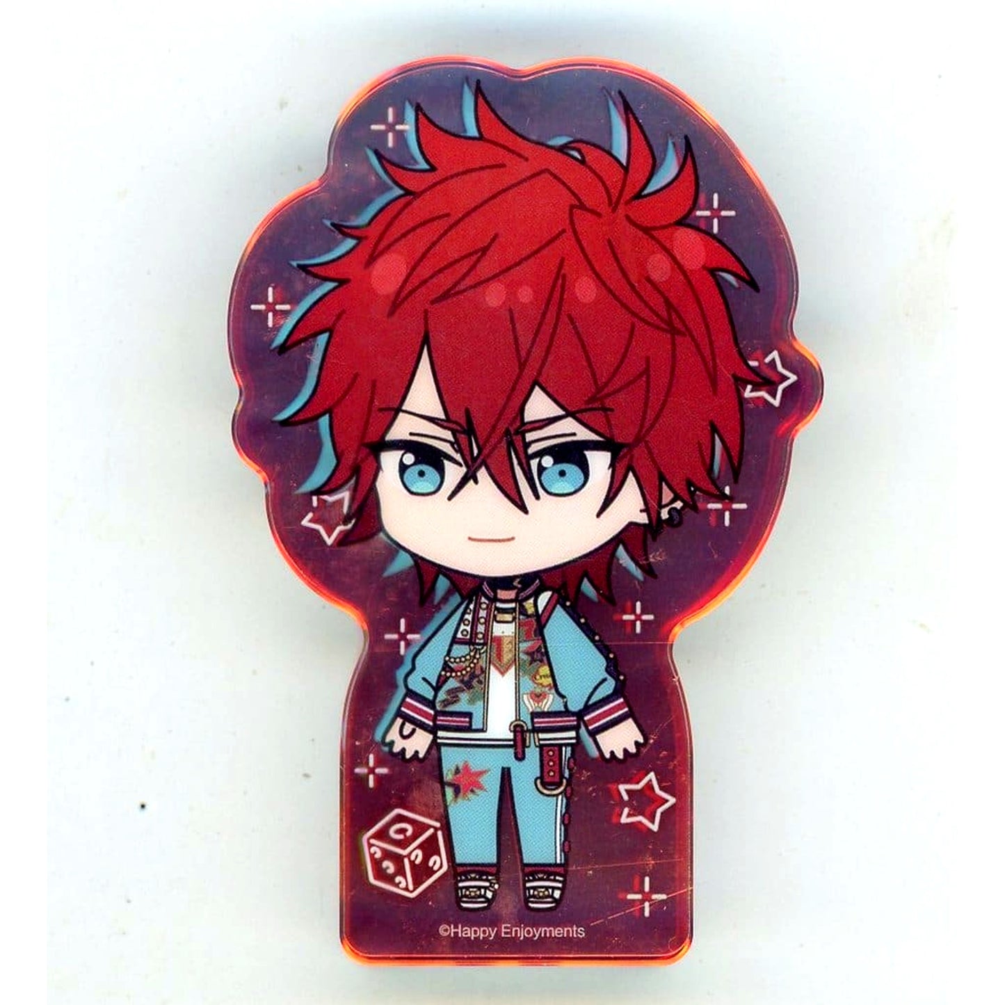 Rinne Amagi Ensemble Stars!! Acrylic Mini Figure / Acrylic Block China 7th Anniversary Commemorative Goods [USED]