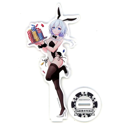 Shirayuki Himeji B Prize-01 Acrylic Figure Kujicolle Liar Liar Casino Bunny Ver. [USED]