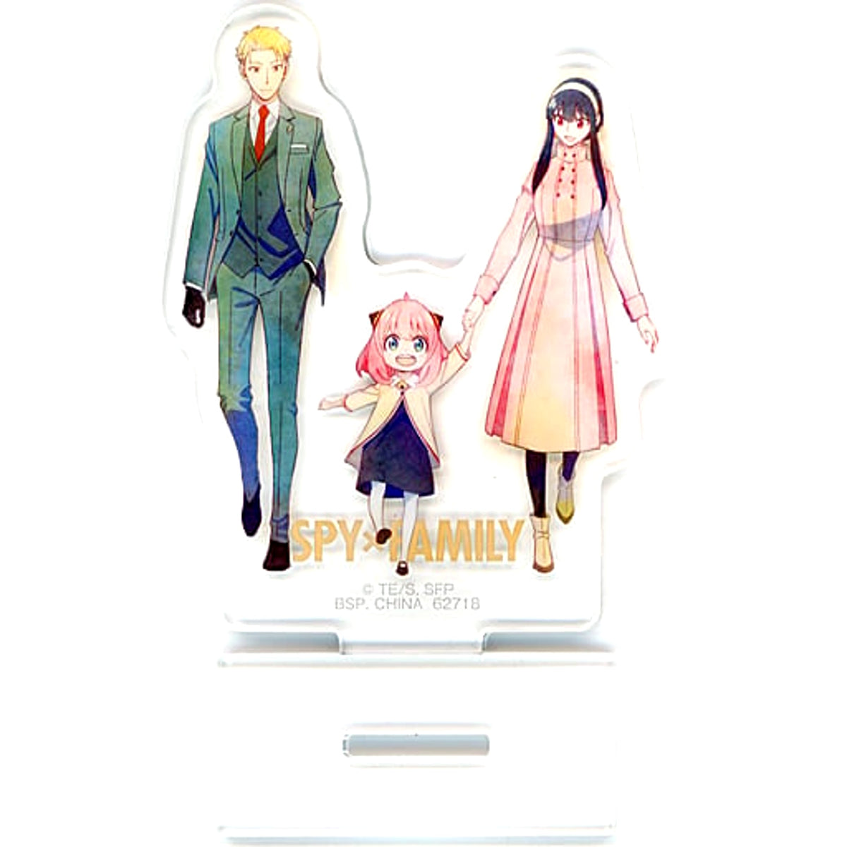 SPY x FAMILY Forger Family Ichiban Kuji Embark on a Mission Acrylic Stand Prize G Acrylic Stands [USED]