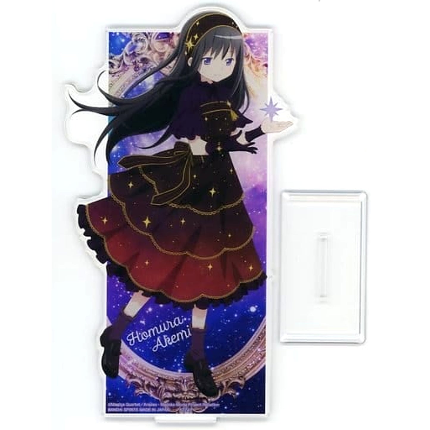 Puella Magi Madoka Magica Homura Akemi Ichiban Kuji Starlightmagiccraft Original Illustration Big Acrylic Stand Prize B [USED]