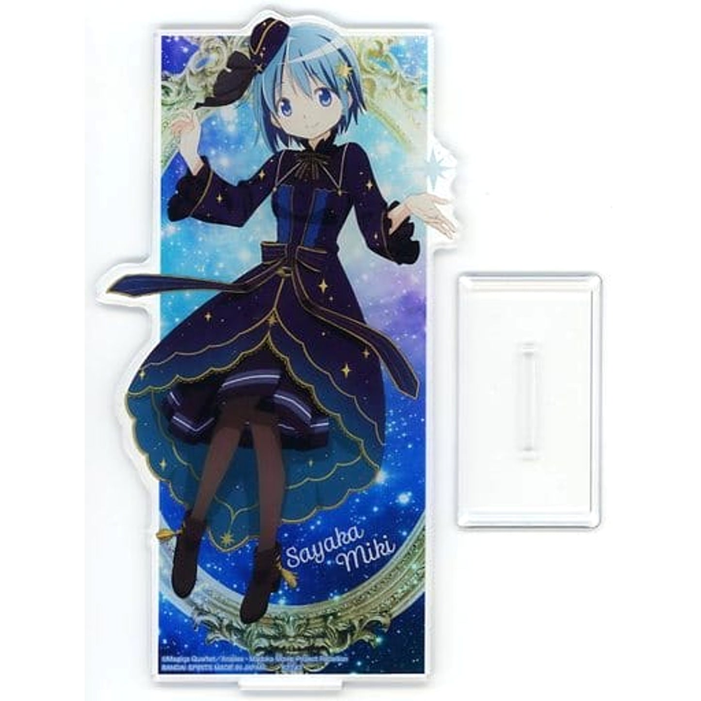Puella Magi Madoka Magica Sayaka Miki Ichiban Kuji Starlightmagiccraft Original Illustration Big Acrylic Stand Prize D Acrylic Stands [USED]