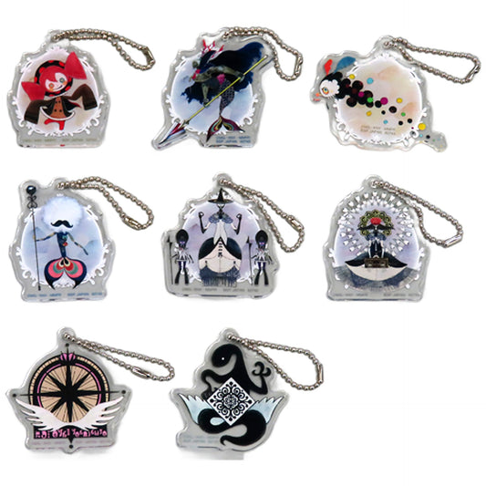 Puella Magi Madoka Magica Mermaid Witch & Others Ichiban Kuji Starlightmagiccraft Acrylic Mascot Prize I All 8 Types Set Mascot [USED]