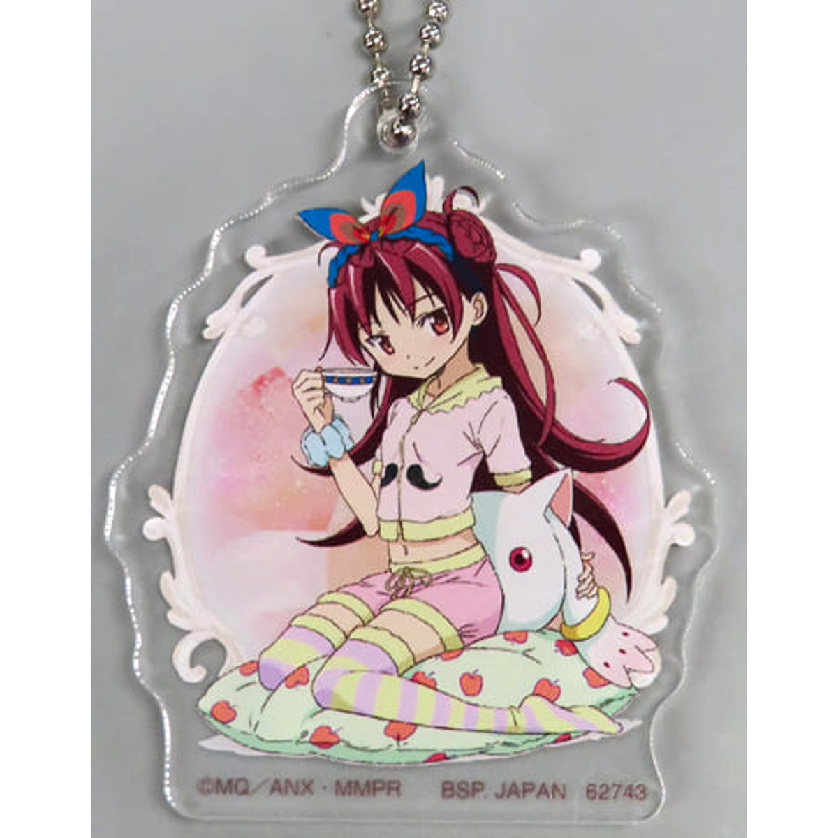 Puella Magi Madoka Magica Kyoko Sakura Ichiban Kuji Starlightmagiccraft Magical Girl Acrylic Mascot Prize J Acrylic Item [USED]