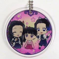 Demon Slayer: Kimetsu no Yaiba Kanae Kochou Shinobu Kocho Kanao Tsuyuri Ichiban Kuji Fumetsu No Kizuna Acrylic Charms Kyunchara Illustrations Prize E Charm [USED]