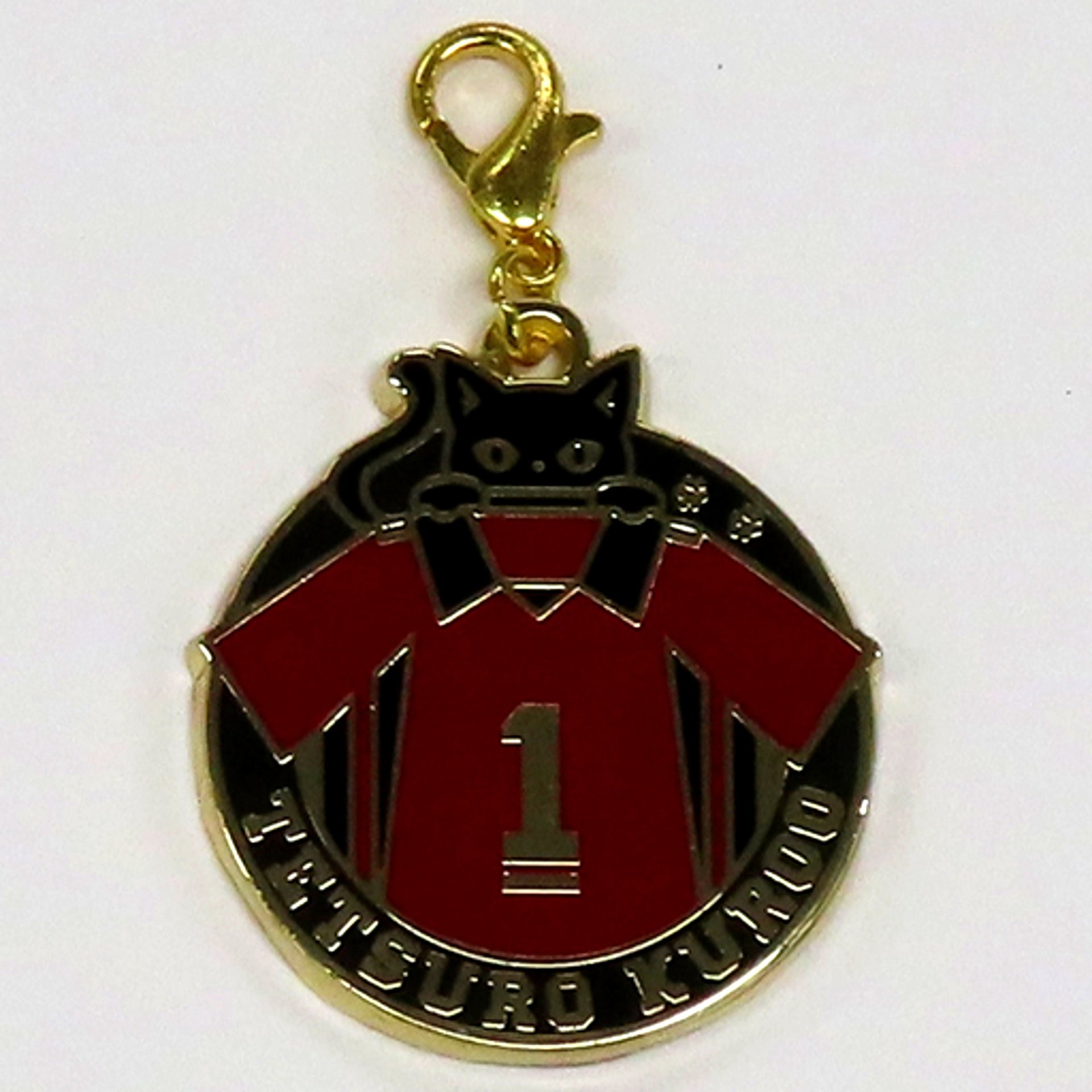 Tetsuro Kuroo Haikyu!! Trading Uniform Metal Charm [USED]