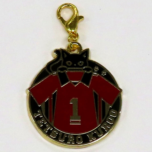 Tetsuro Kuroo Haikyu!! Trading Uniform Metal Charm [USED]