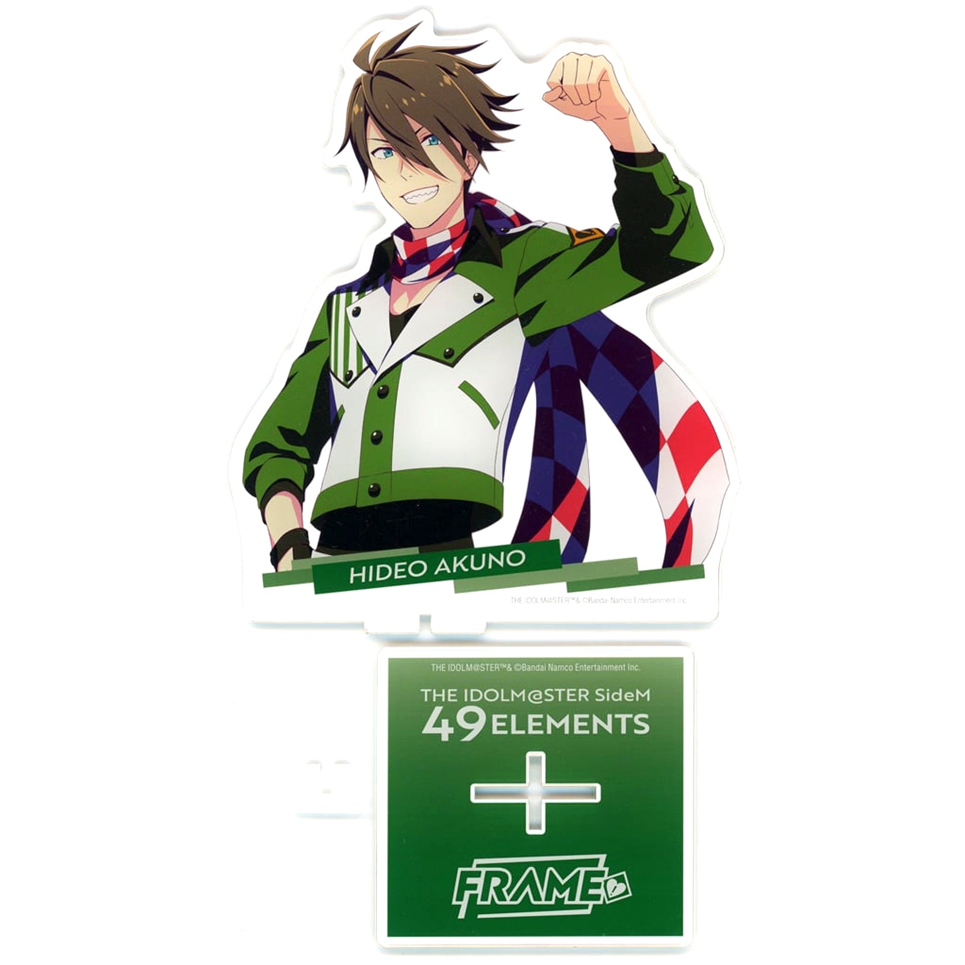 Hideo Akuno THE IDOLM@STER SideM BIG Acrylic Stand 49 ELEMENTS vol.3 [USED]