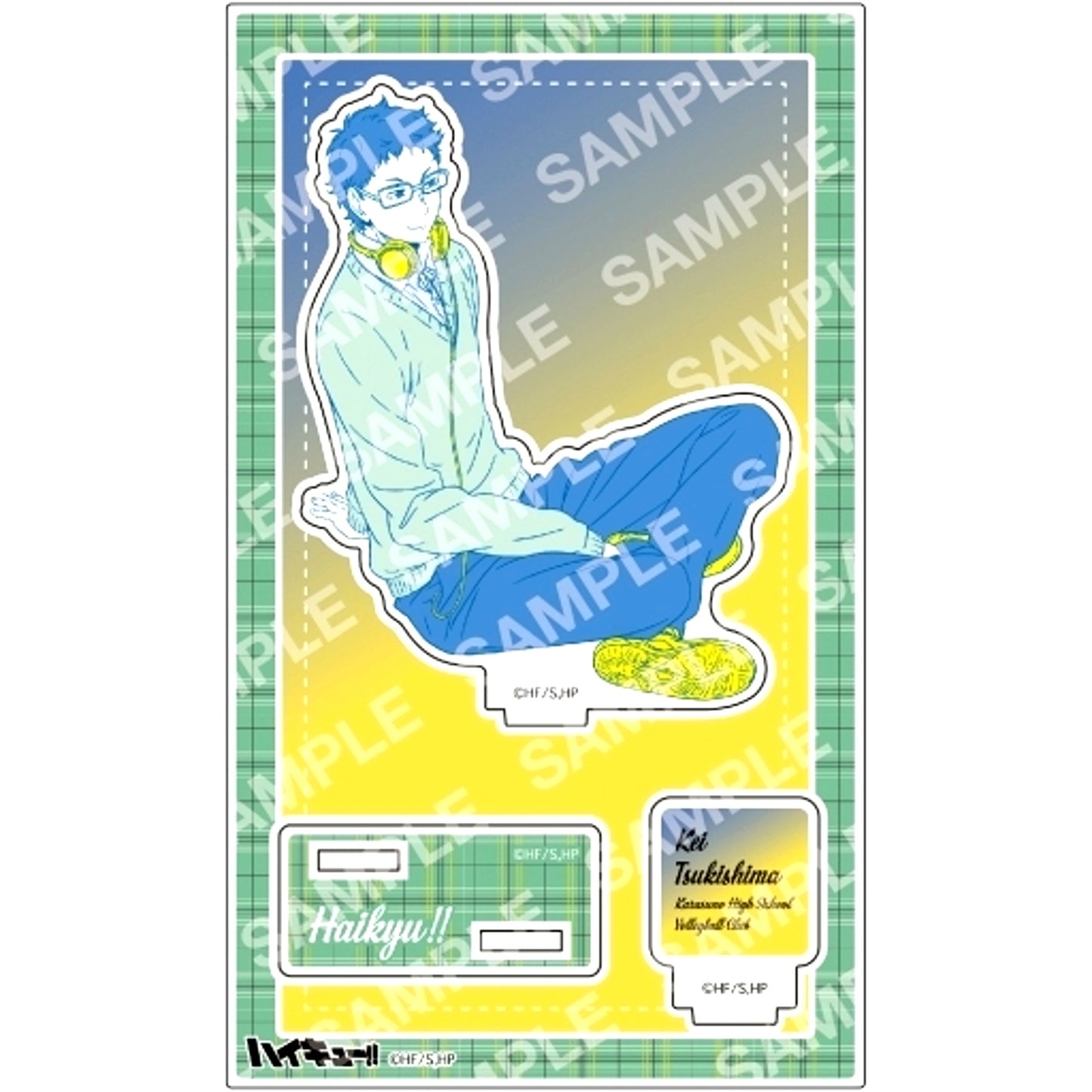 C. Kei Tsukishima Acrylic Stand Haikyu!! [USED]