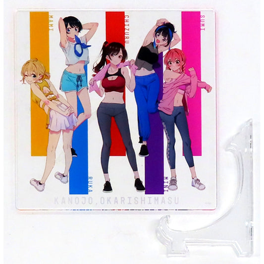 Group S Prize TV Anime Rent-A-Girlfriend eeo Kuji Acrylic Art Board [USED]