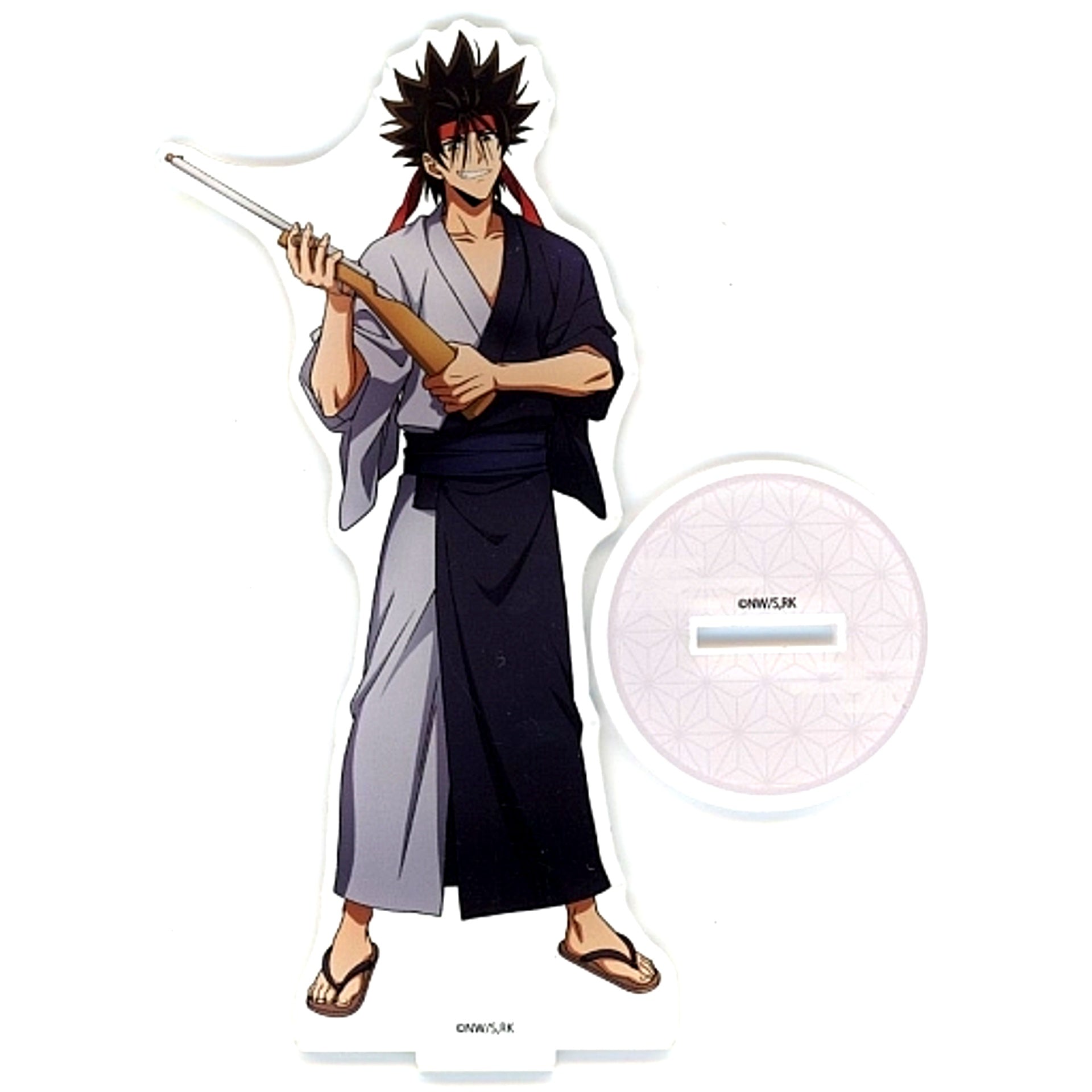 Sanosuke Sagara Acrylic Figure Summer Festival Ver. Rurouni Kenshin x THE Chara SHOP in Shinjuku Marui Annex [USED]