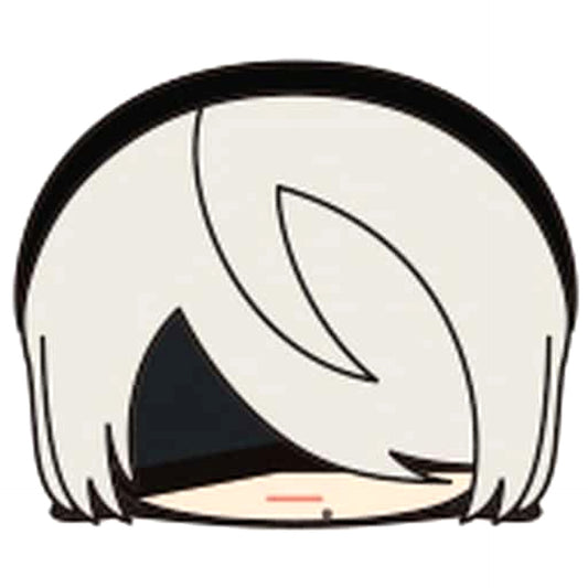 NieR:Automata Ver1.1a YoRHa No.2 Type B Mochimochi Mascot Pod 042 Felt Charm Included Keychains [USED]