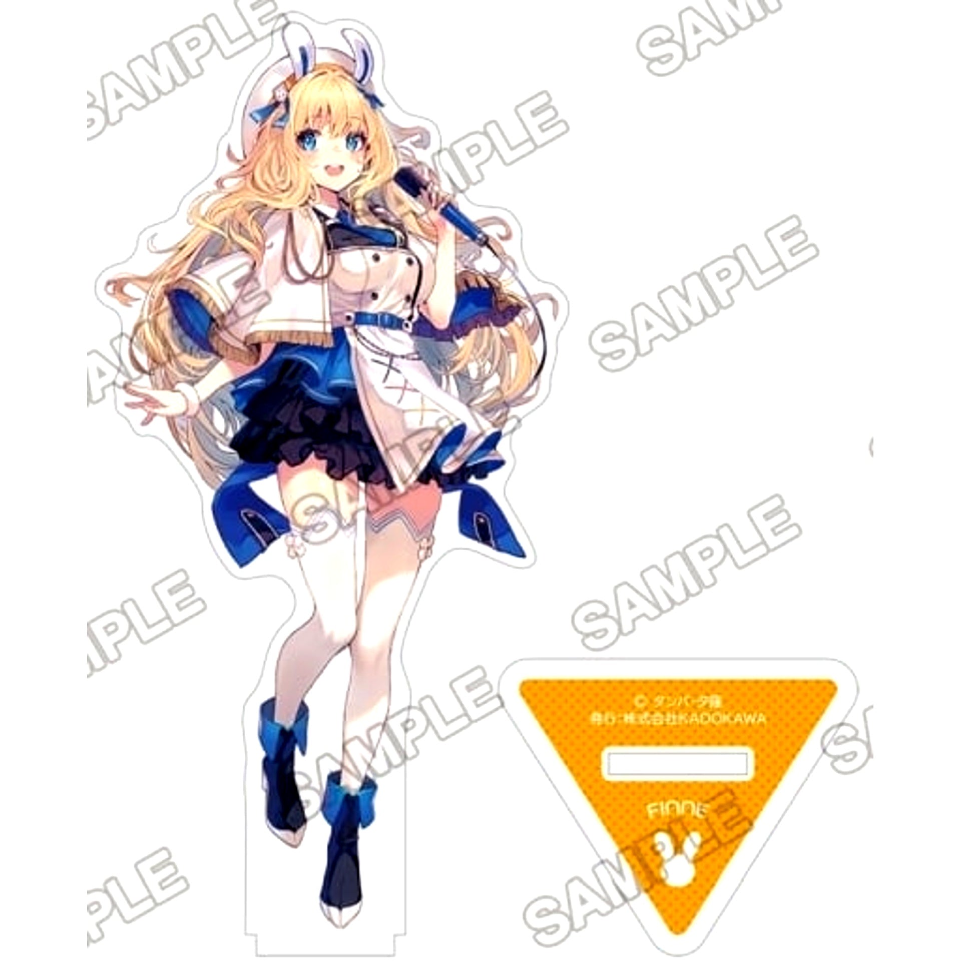 Fine von Kleinert Saikyou Degarashi Ouji no Anyaku Teii Arasoi Illustration Acrylic Stand Kadokawa Sneaker Bunko 35th Anniv [USED]