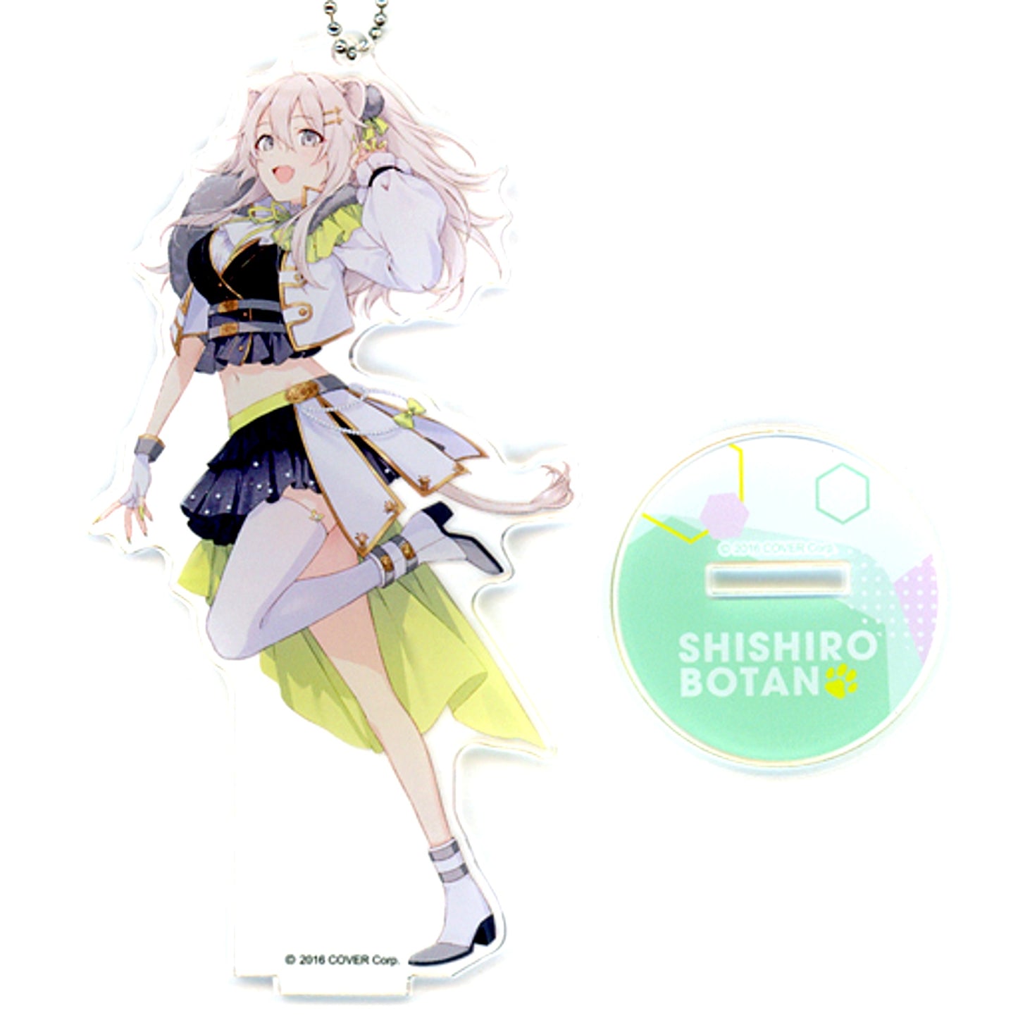 Shishiro Botan Tomari Illustration Virtual YouTuber Hololive Acrylic Stand Keychain Shishiro Botan x Captore [USED]