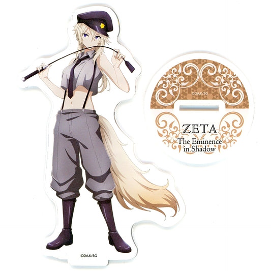 Zeta The Eminence in Shadow Acrylic Stand Figure Kujibikido Online Kuji Jet-Black Halloween B-7 Prize [USED]