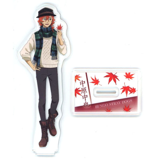 Chuya Nakahara Acrylic Stand Autumn Leaves Viewing 2023 Bungo Stray Dogs Blu-ray & DVD Vol. 21 Release Commemorative Only Shop [USED]